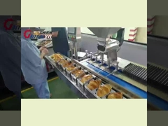 آلة إمداد الكريم المملوءة بـ Puffs Roll Cream Tube